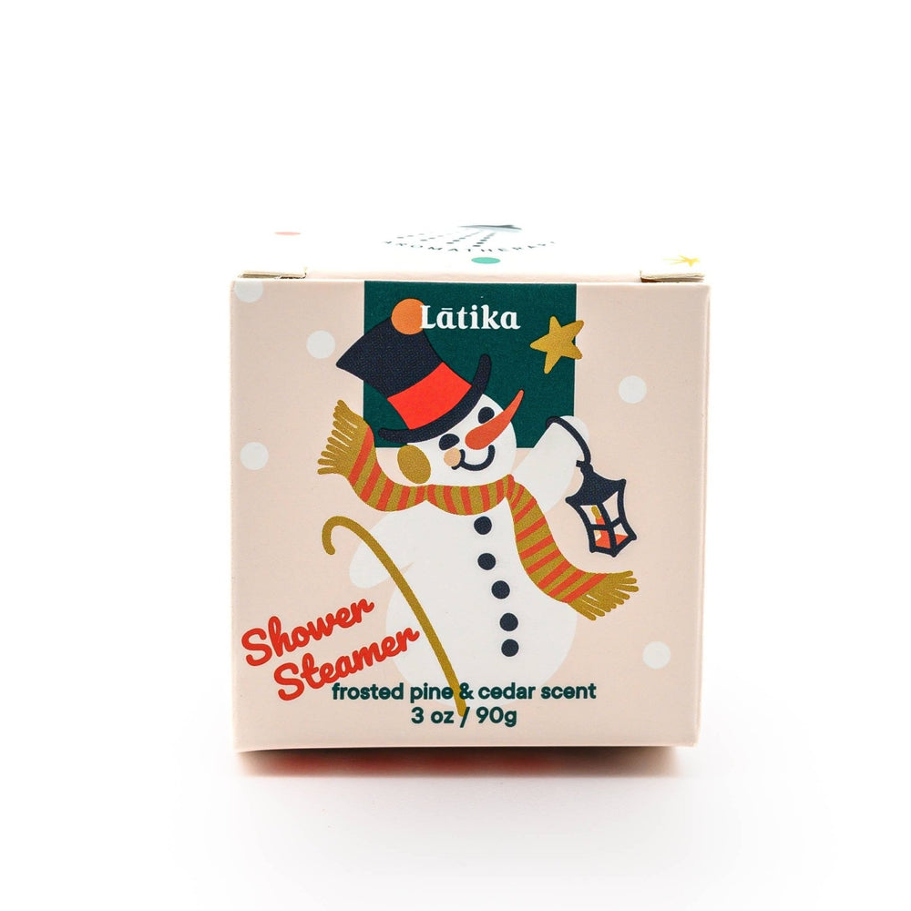 Christmas Snow Shower Steamer Cube - Merry PigletsLatika Beauty