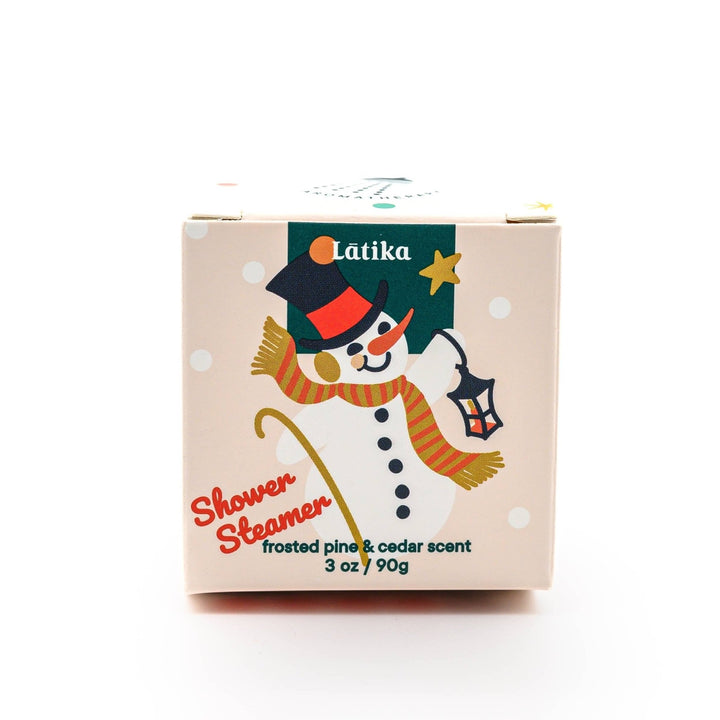 Christmas Snow Shower Steamer Cube - Merry PigletsLatika Beauty