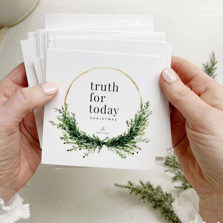 Christmas Truth for Today Cards - Merry Pigletsemily lex studio