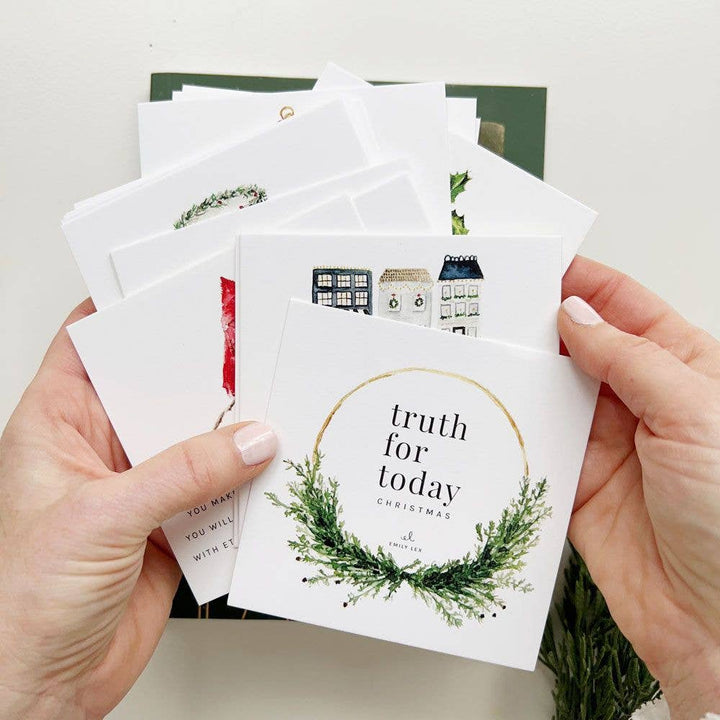 Christmas Truth for Today Cards - Merry Pigletsemily lex studio