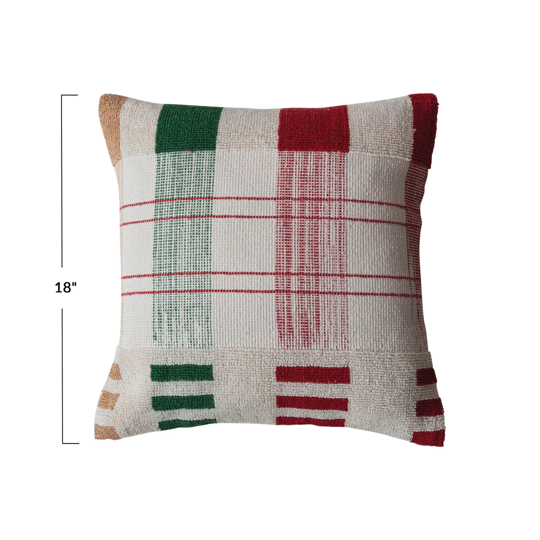 Holiday Plaid Pillow
