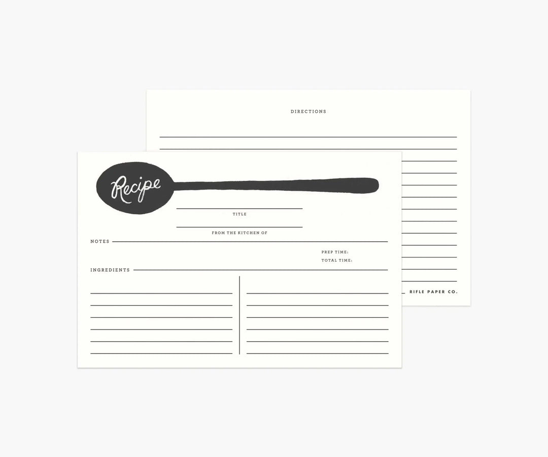 Citrus Floral Tin Recipe Box - Merry PigletsRifle Paper Co.