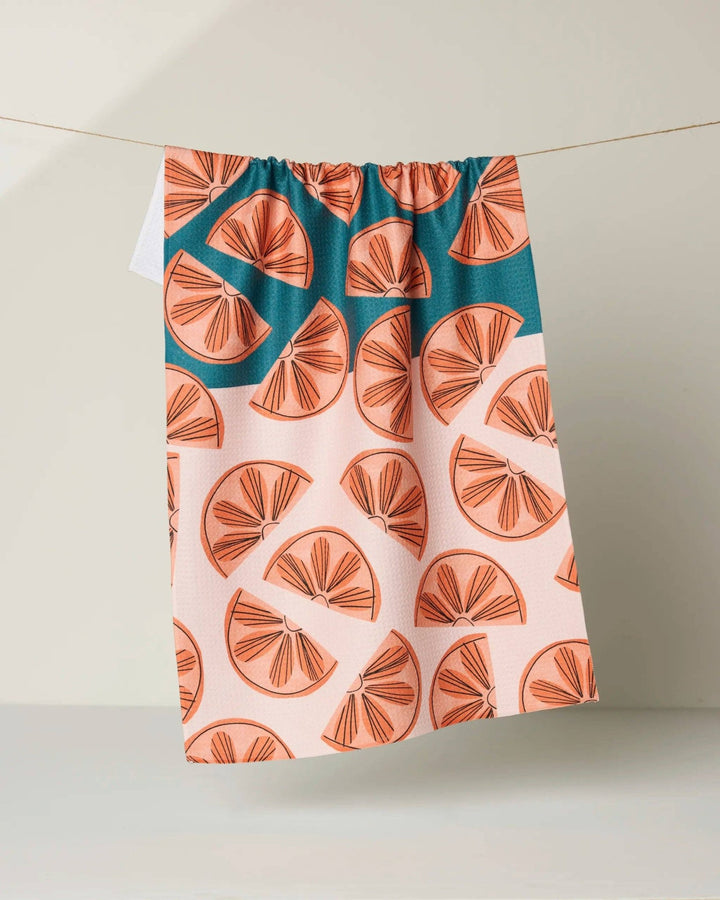 Citrus Slices Tea Towel - Merry PigletsGeometry
