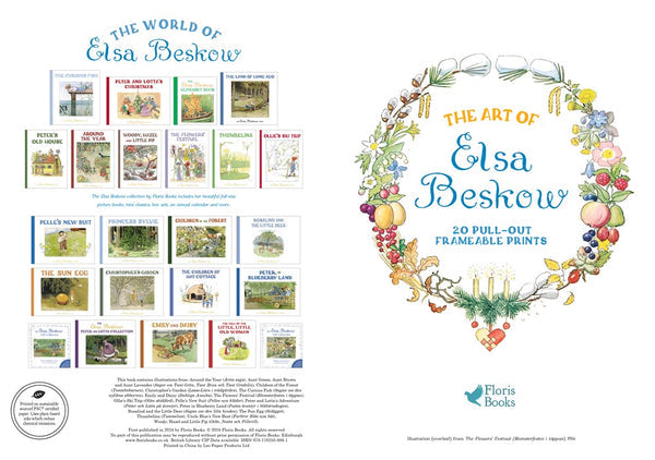 The Art of Elsa Beskow (20 Pull-Out Frameable Prints)