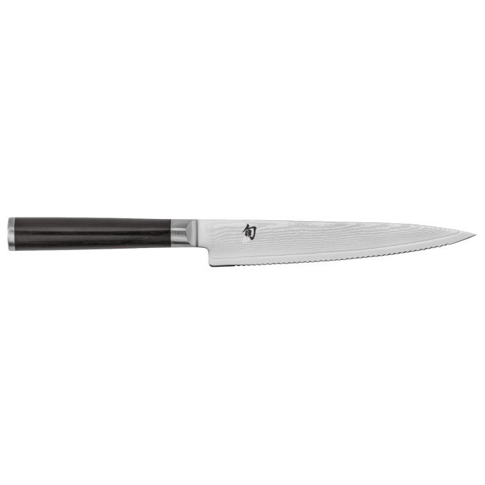 Classic 6" Serrated Utility Knife - Merry PigletsShun Kai