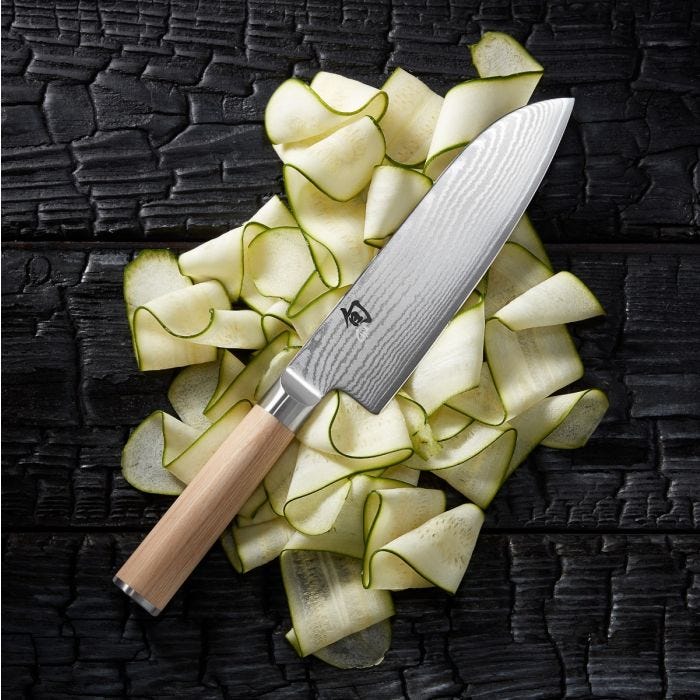 Classic Blonde 7" Santoku - Merry PigletsShun Kai