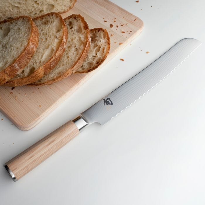 Classic Blonde 9" Bread Knife - Merry PigletsShun Kai