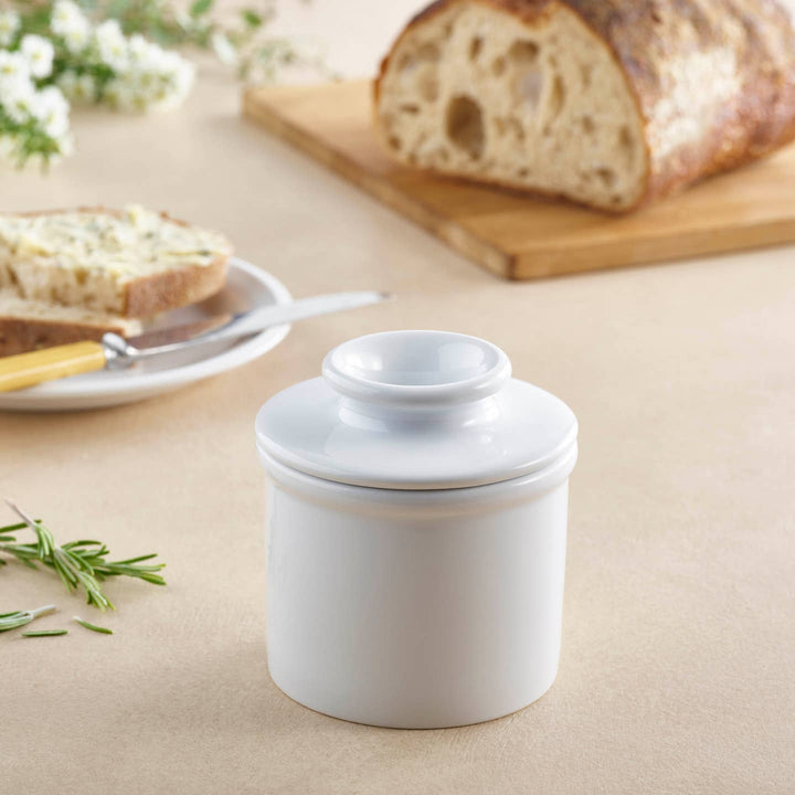 Classic White Butter Bell Crock - Merry PigletsThe Original Butter Bell® Crock