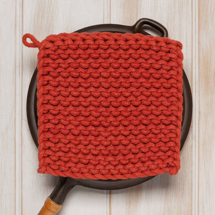 Clay Knit Potholder - Merry PigletsDanica Heirloom