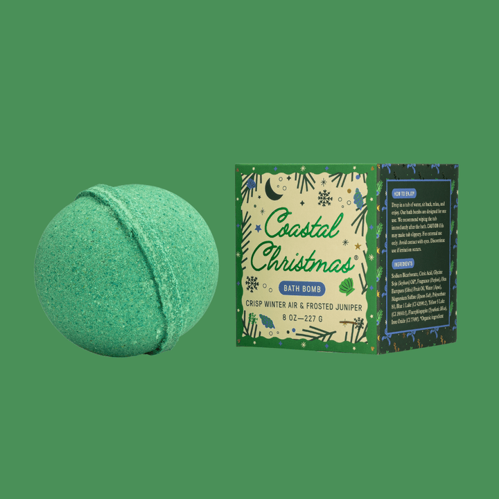 Coastal Christmas Bath Bomb - Merry PigletsOld Whaling Company