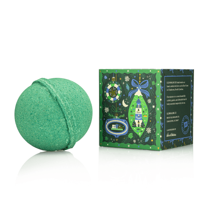 Coastal Christmas Bath Bomb - Merry PigletsOld Whaling Company