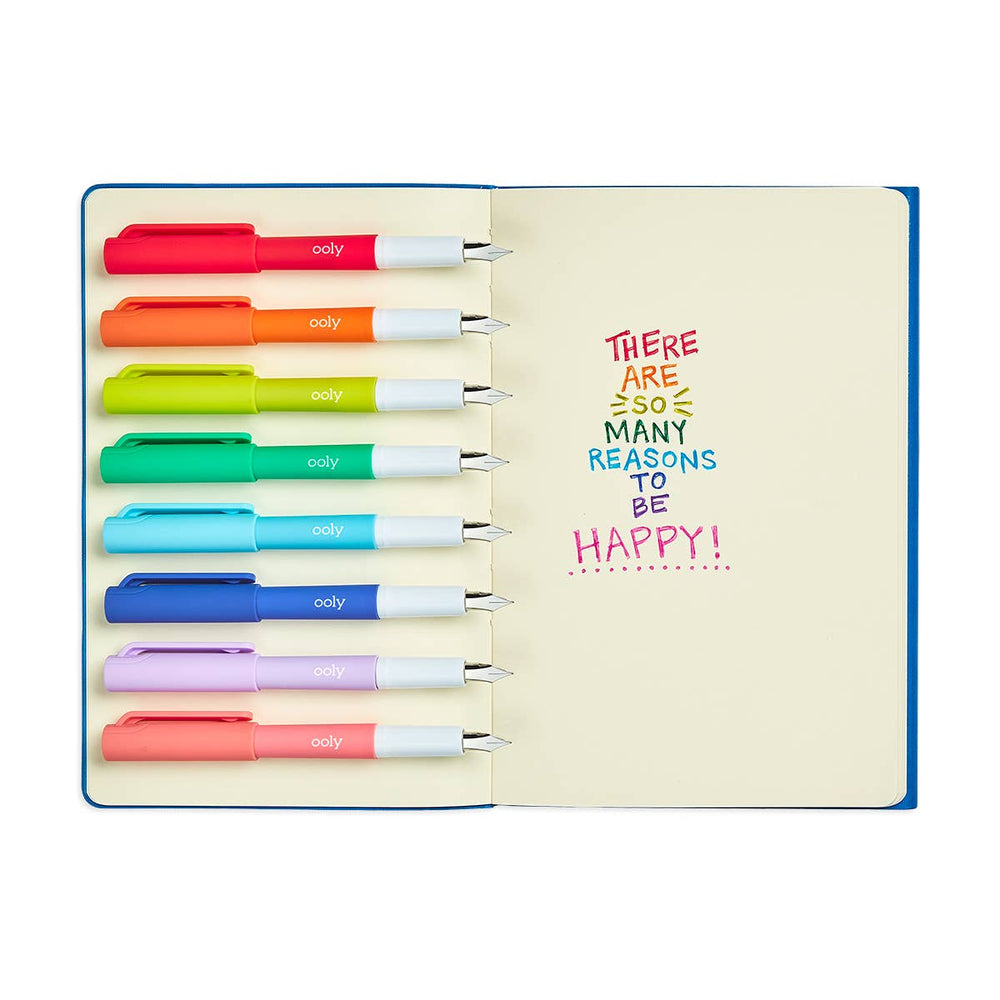 Color Write Fountain Pens - Merry PigletsOOLY
