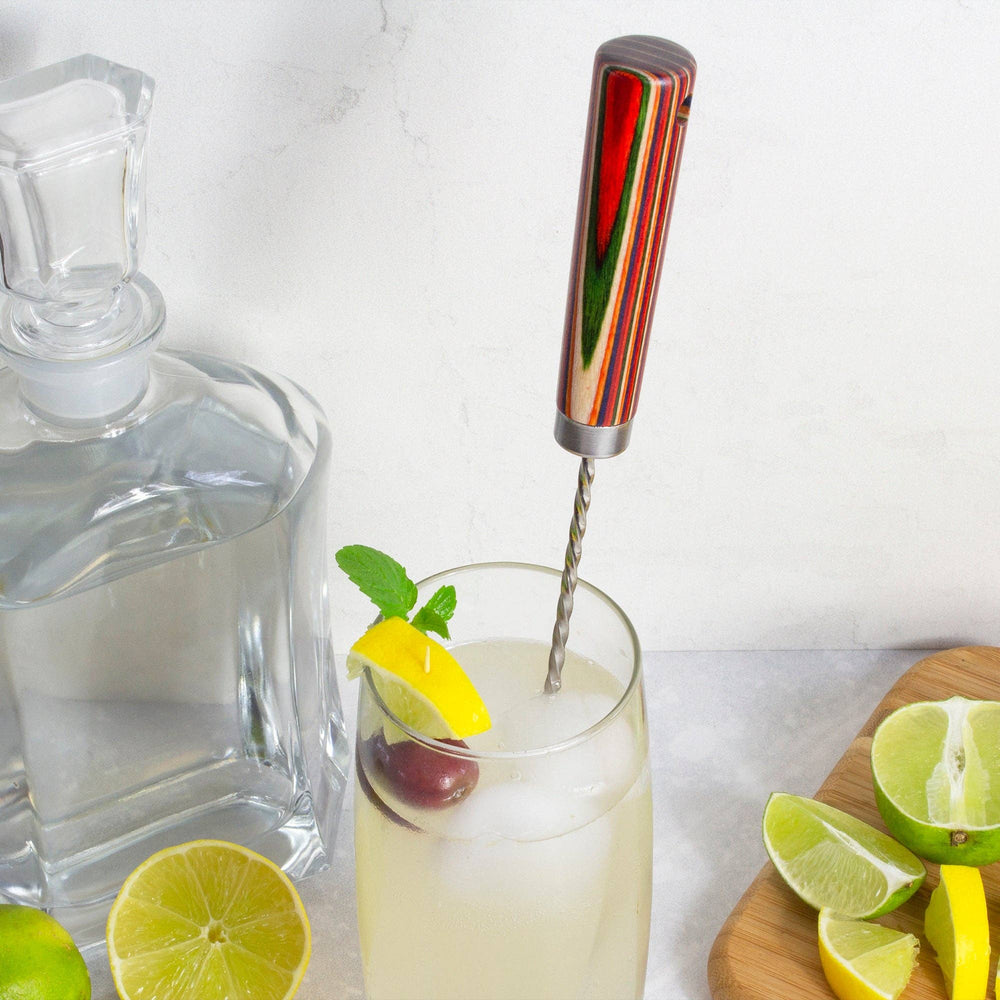 Colorful Bar Spoon - Merry PigletsTotally Bamboo