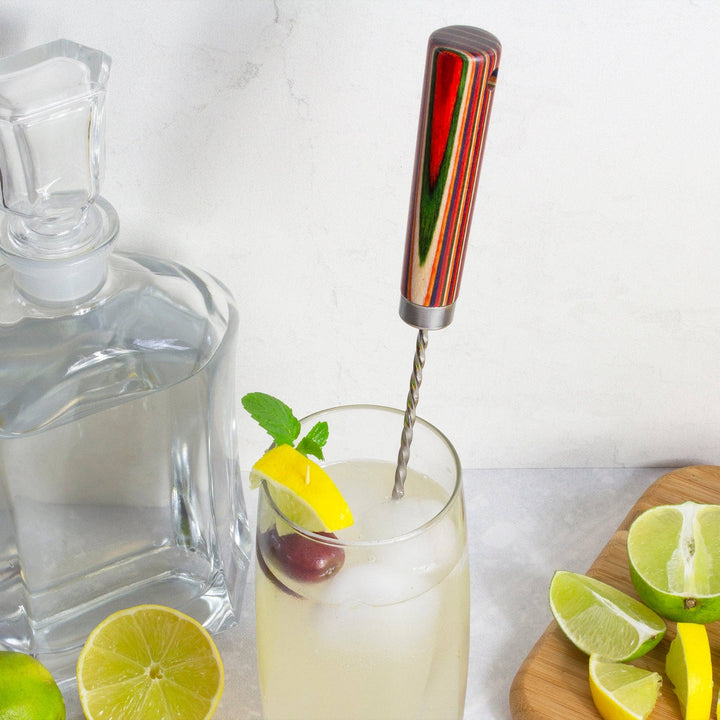 Colorful Bar Spoon - Merry PigletsTotally Bamboo