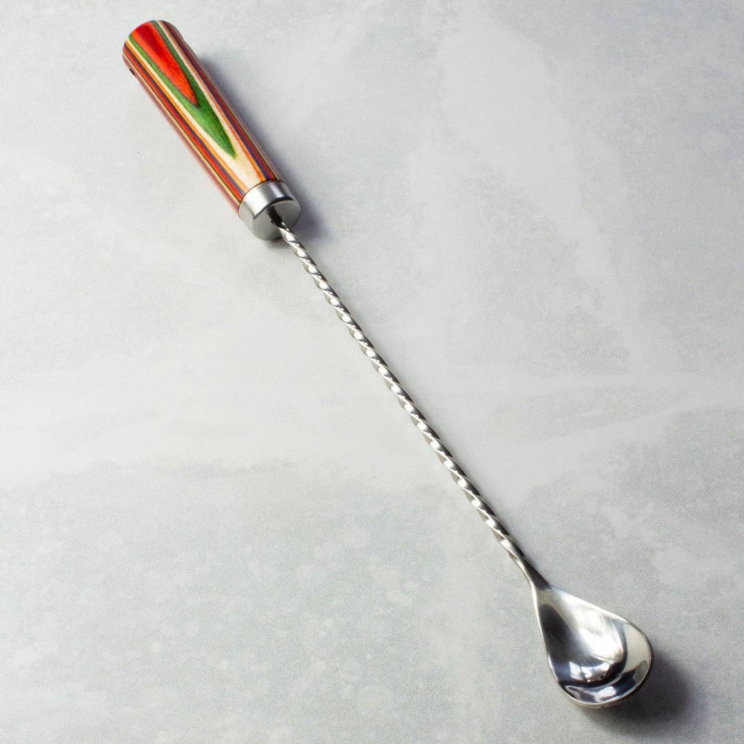 Colorful Bar Spoon - Merry PigletsTotally Bamboo