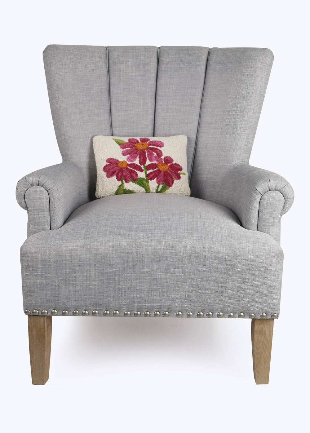 Coneflower Wool Pillow - Merry PigletsPeking Handicraft