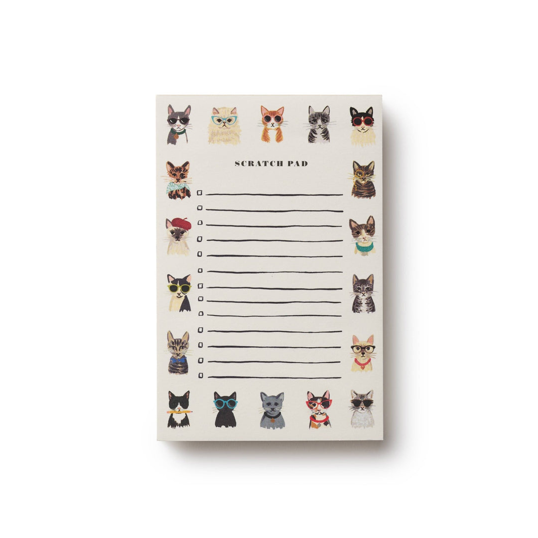Cool Cats Notepad - Merry PigletsRifle Paper Co.