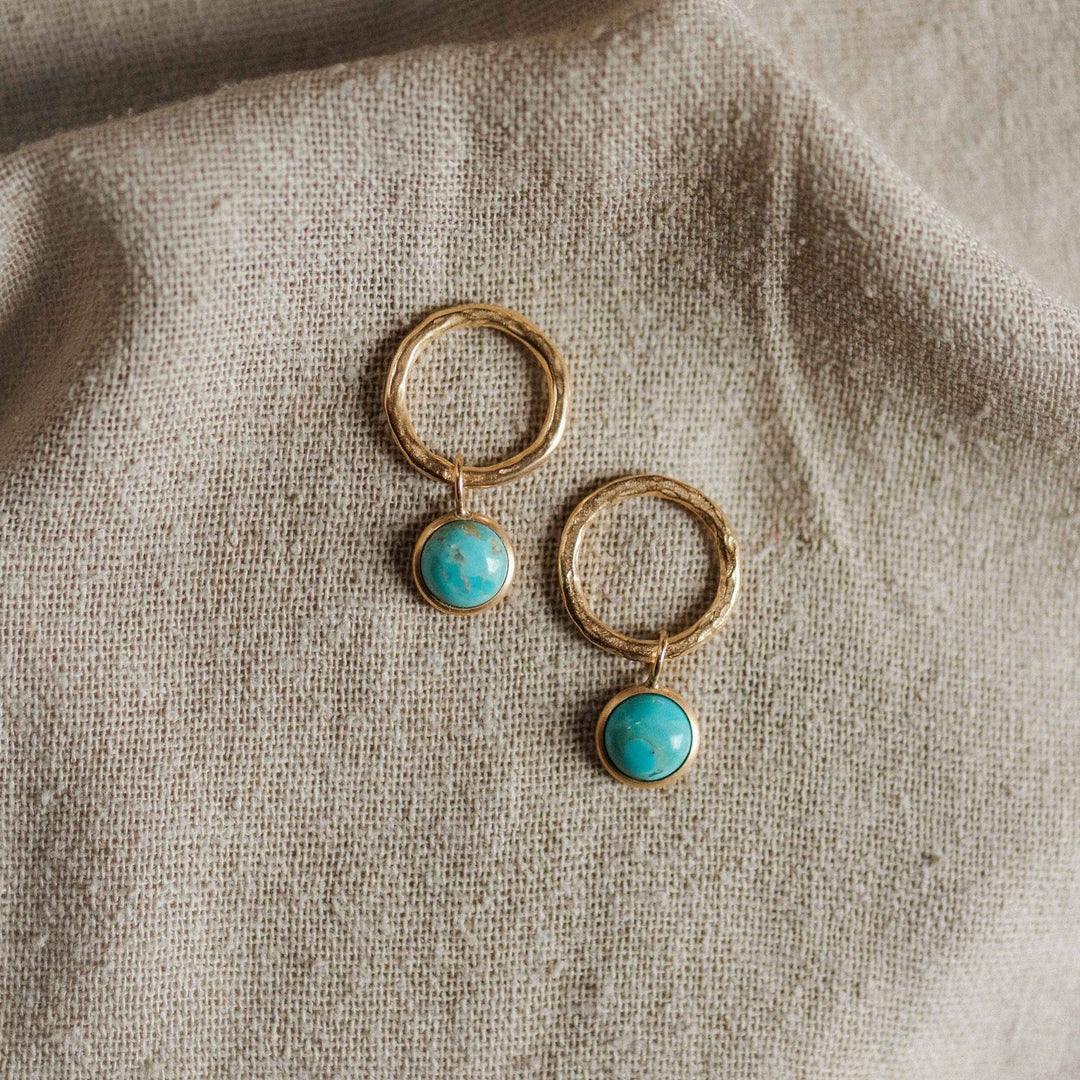 Copal Turquoise Studs - Merry PigletsCommonform