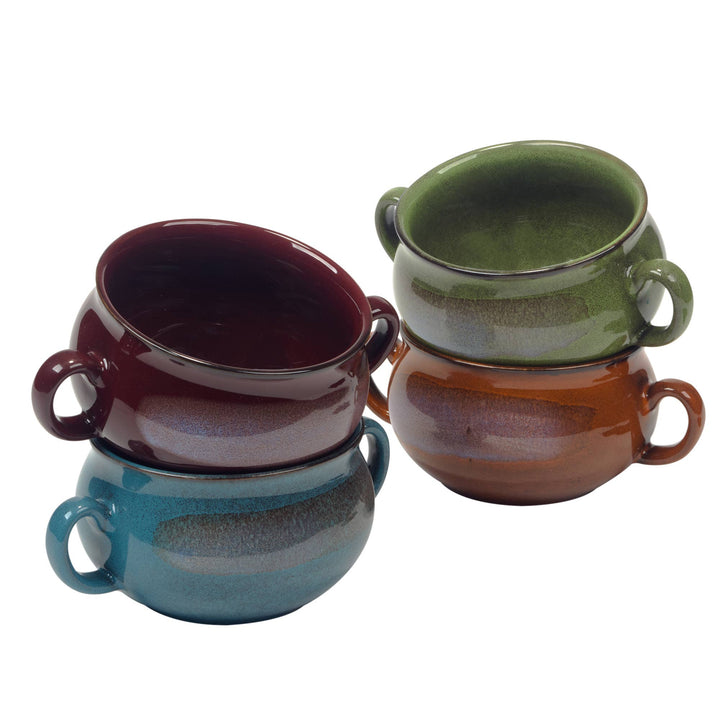 Cozy Soup Crock with Handles - Merry PigletsCertified International