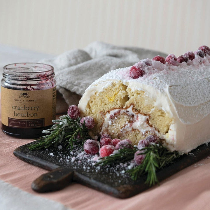 Cranberry Bourbon Preserves - Merry PigletsFinch & Fennel