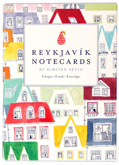 Reykjavik Lover Notecards