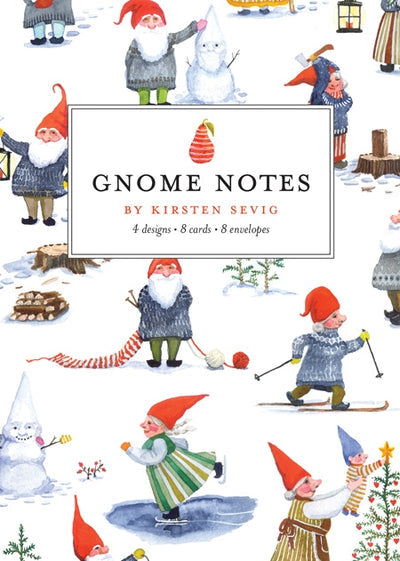 Gnomes Notes Notecards - Merry Piglets