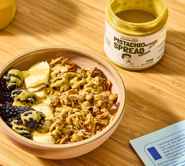 Creamy Pistachio Spread - Merry PigletsPistakio