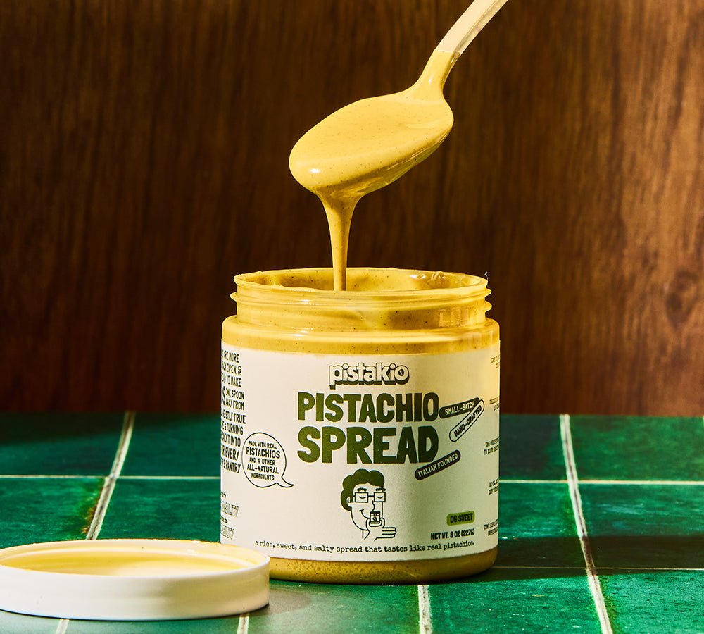 Creamy Pistachio Spread - Merry PigletsPistakio