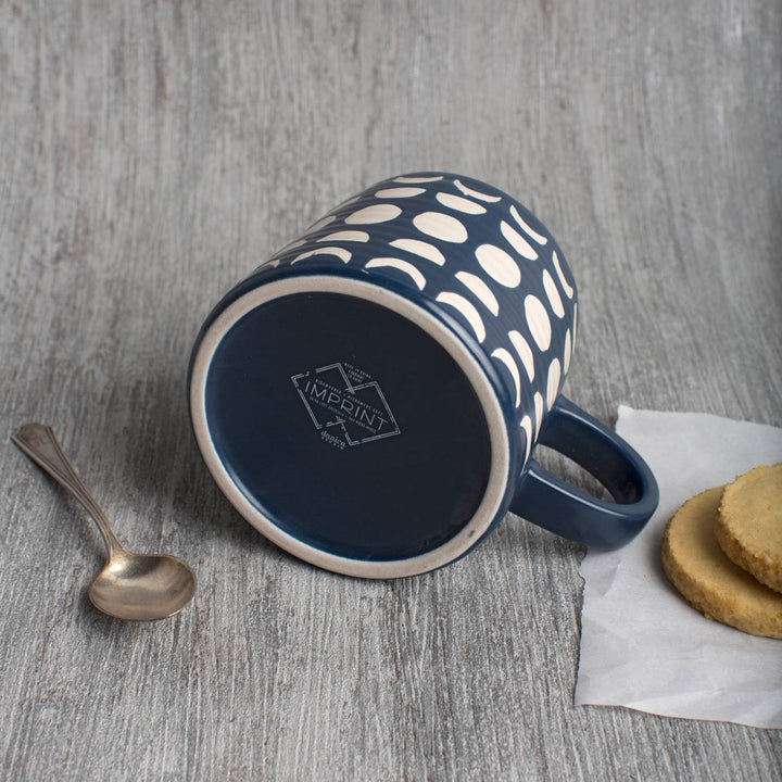 Crescent Ink Imprint Mug - Merry PigletsDanica Studio