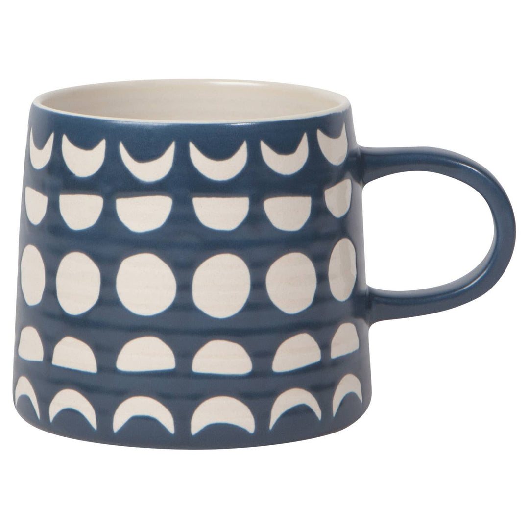 Crescent Ink Imprint Mug - Merry PigletsDanica Studio
