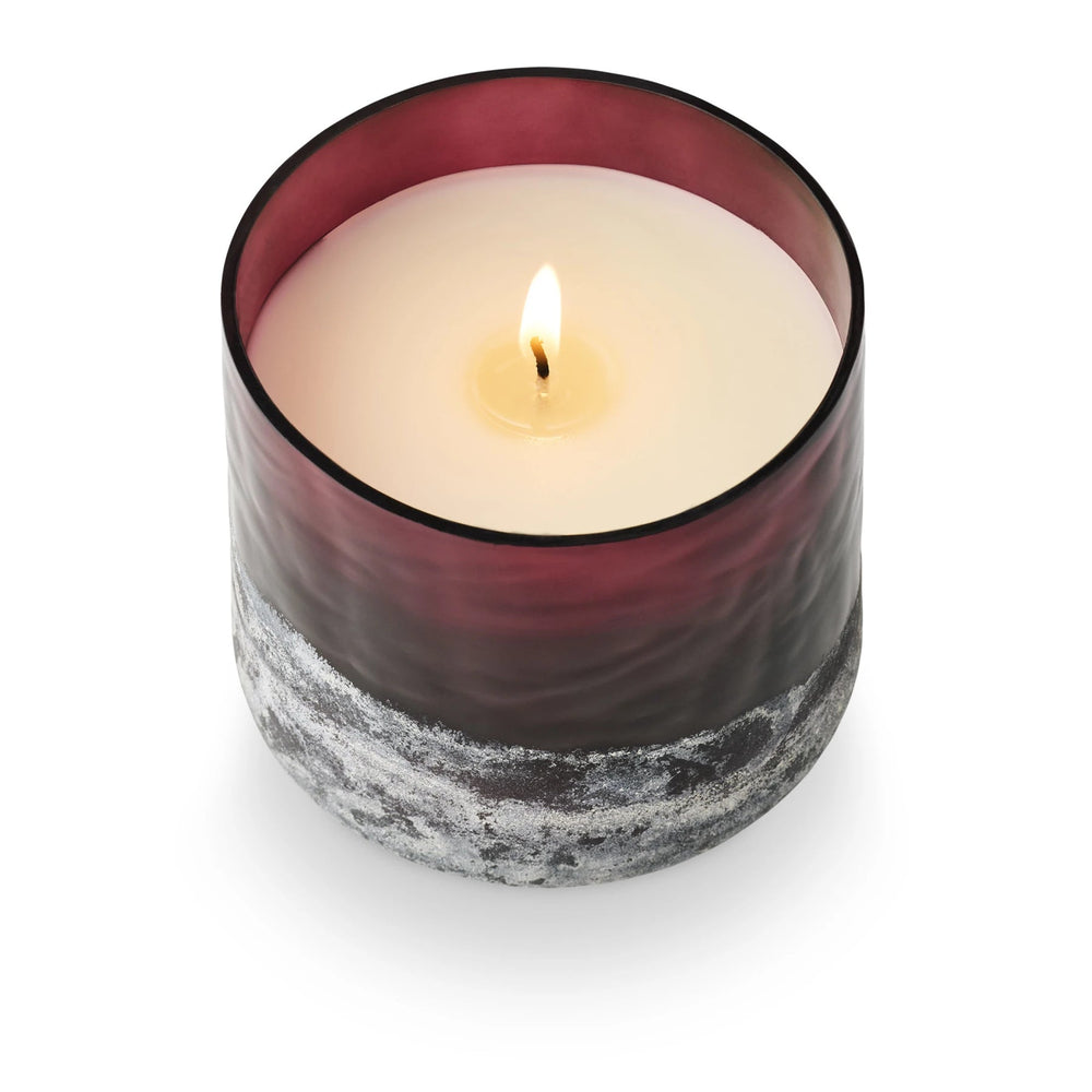 Crimson Woods Baltic Glass Candle - Merry PigletsIllume