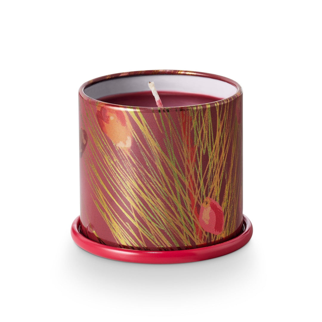 Crimson Woods Tin Candle - Merry PigletsIllume