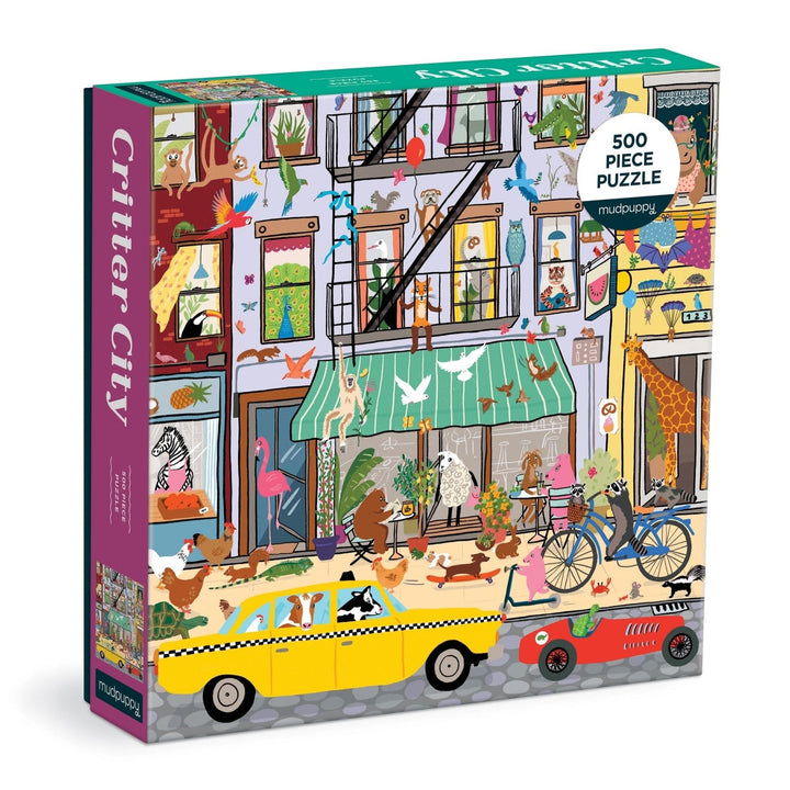 Critter City 500 Piece Puzzle