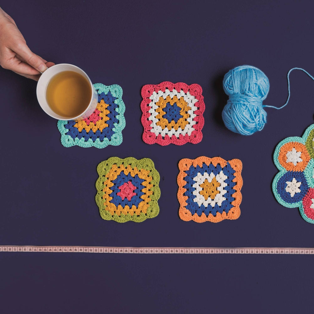 Crochet Coasters Set - Merry PigletsDanica Jubilee