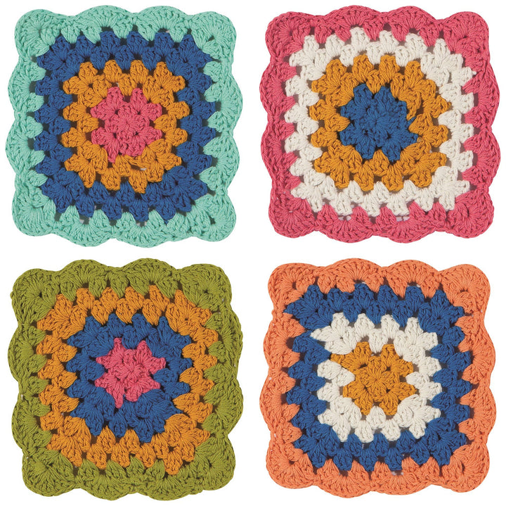 Crochet Coasters Set - Merry PigletsDanica Jubilee