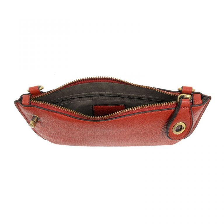 Crossbody Wristlet Clutch Cherry Red - Merry PigletsJoy Susan