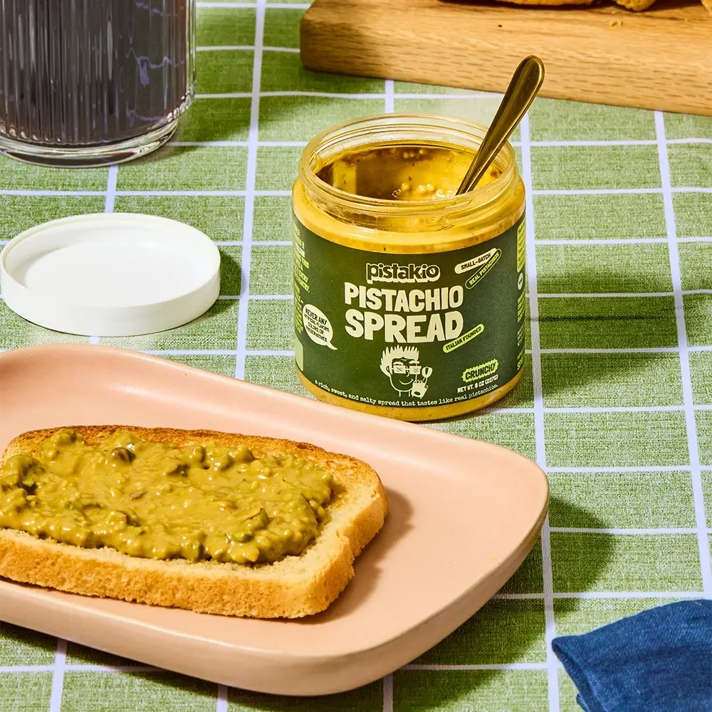 Crunchy Pistachio Spread - Merry PigletsPistakio