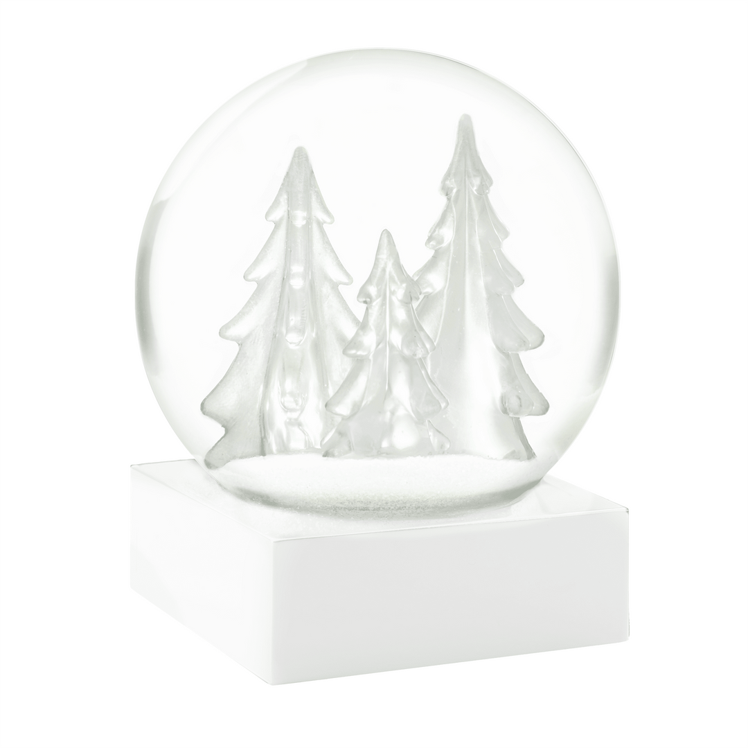 Crystal Trees Snow Globe - Merry PigletsCoolSnowGlobes