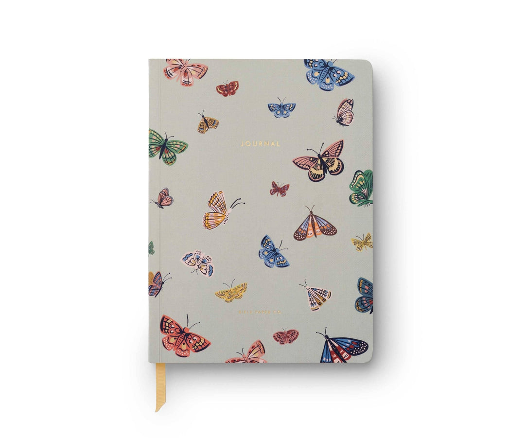 Curio Butterfly Softcover Journal - Merry PigletsRifle Paper Co.