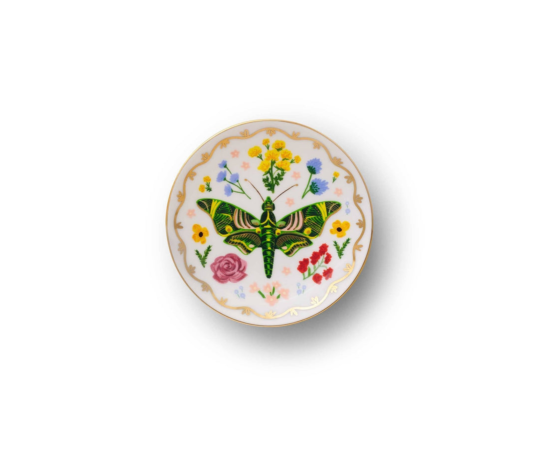 Curio Porcelain Ring Dish - Merry PigletsRifle Paper Co.