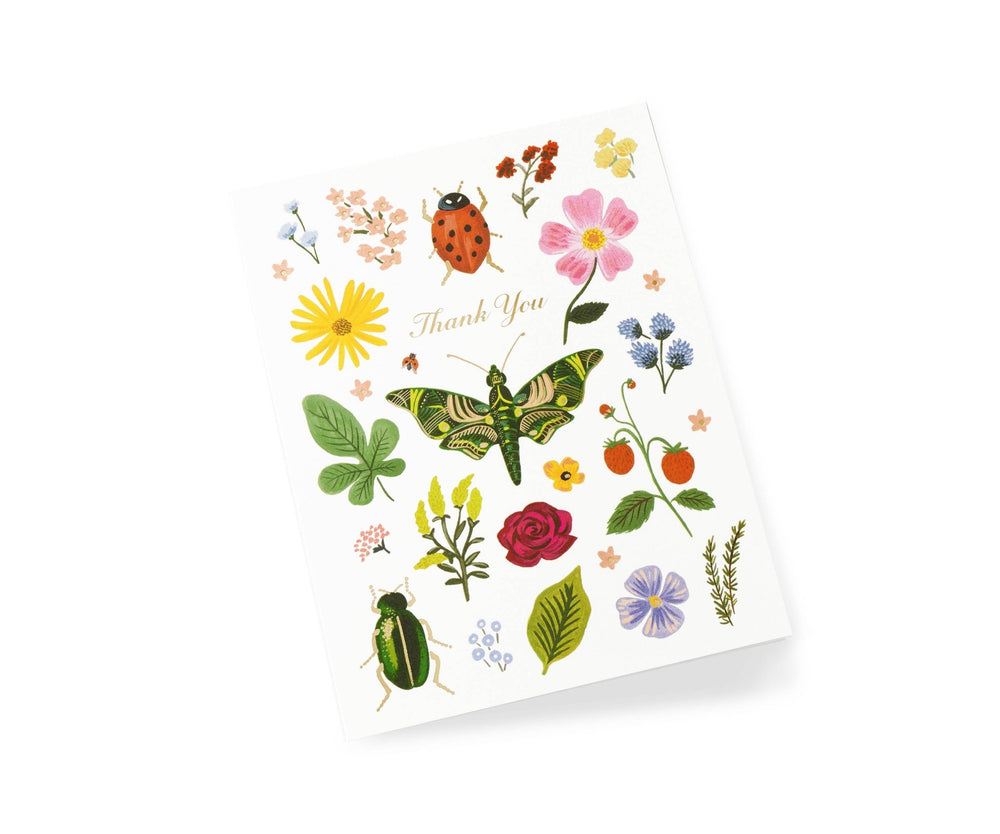 Curio Thank You Greeting Card - Merry PigletsRifle Paper Co.