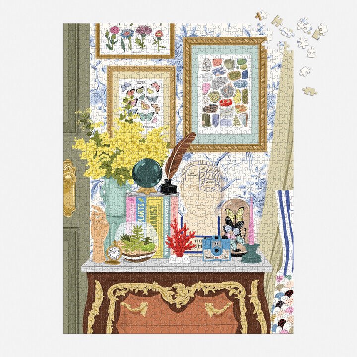 Curiosities 1000 Piece Puzzle - Merry PigletsGalison