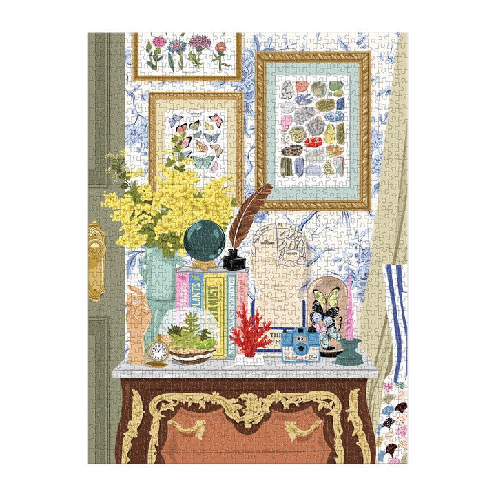 Curiosities 1000 Piece Puzzle - Merry PigletsGalison