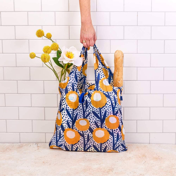 Golden Glow Reusable Shopper Tote