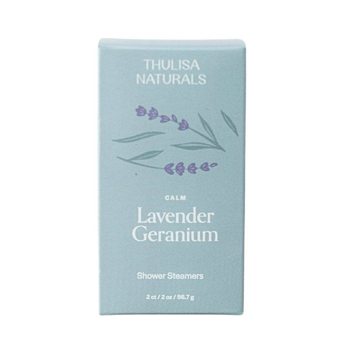 Lavender Geranium Shower Steamers
