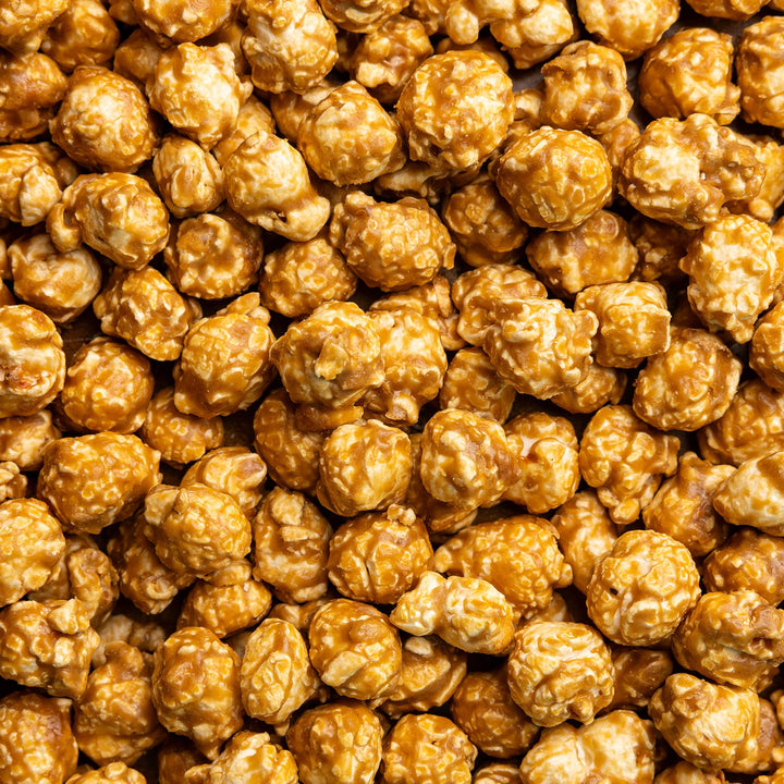 Salted Caramel Poppy Popcorn