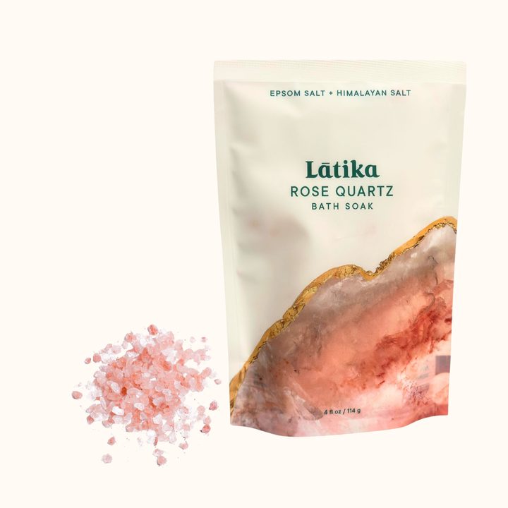 Geode Crystal Inspired Bath Salt - Rose Quartz