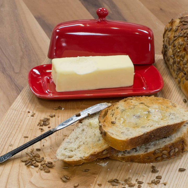 Red Butter Dish