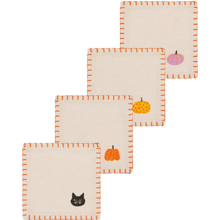 Halloween Cocktail Napkins Set of 4