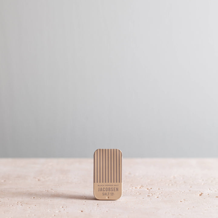 Black Pepper Infused Sea Salt